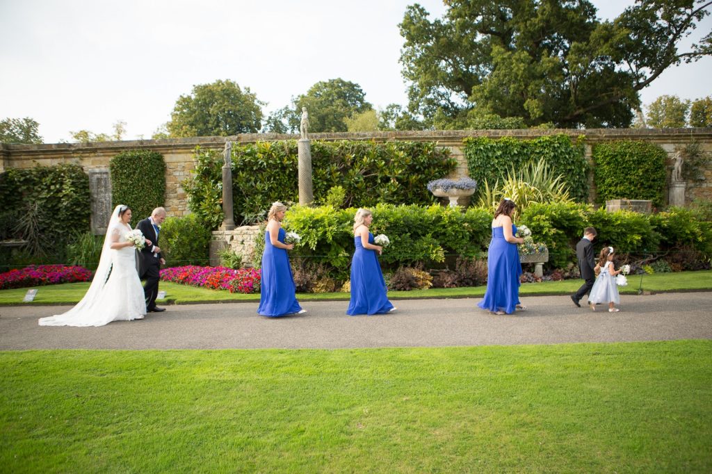 Hever Castle Bridal Party