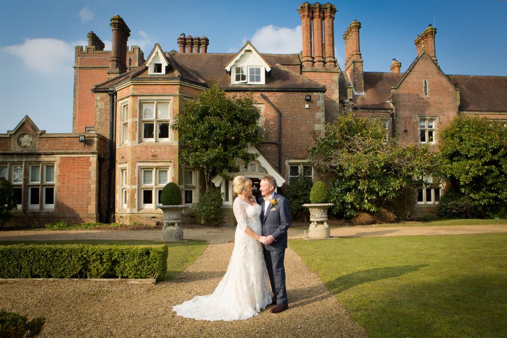 Bride and Groom at Alexander House