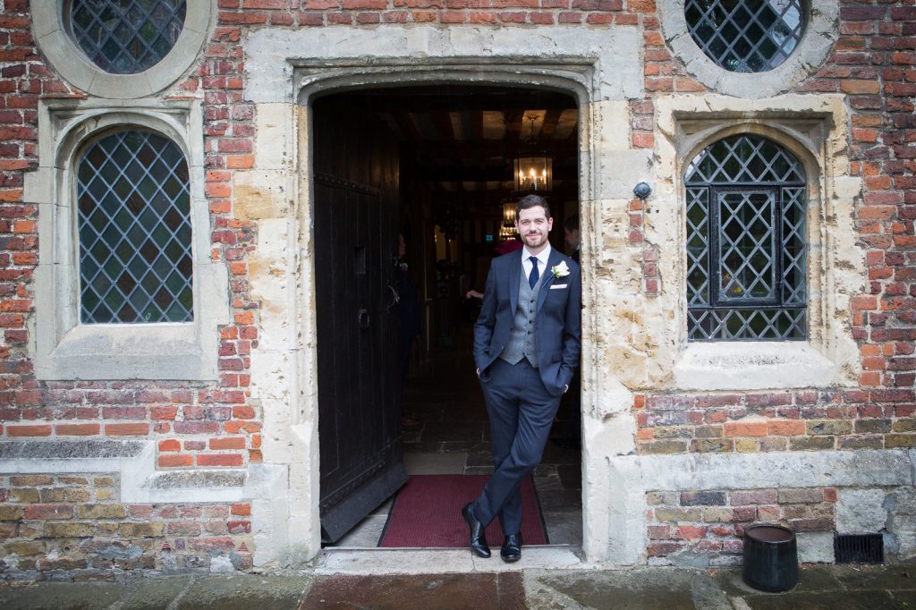 Groom at Hall Place