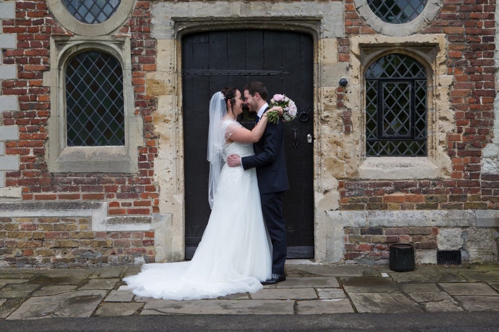 Bride and Groom at Hall Place Bexley