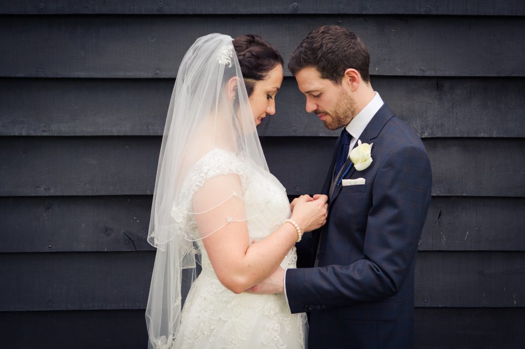 Bride and Groom at Hall Place