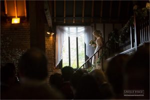 brides entrance at cooling castle