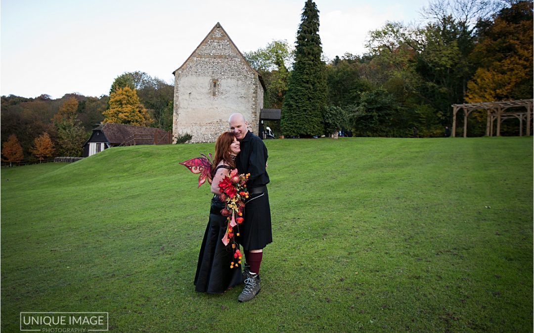 A spooktacular Halloween themed wedding…..