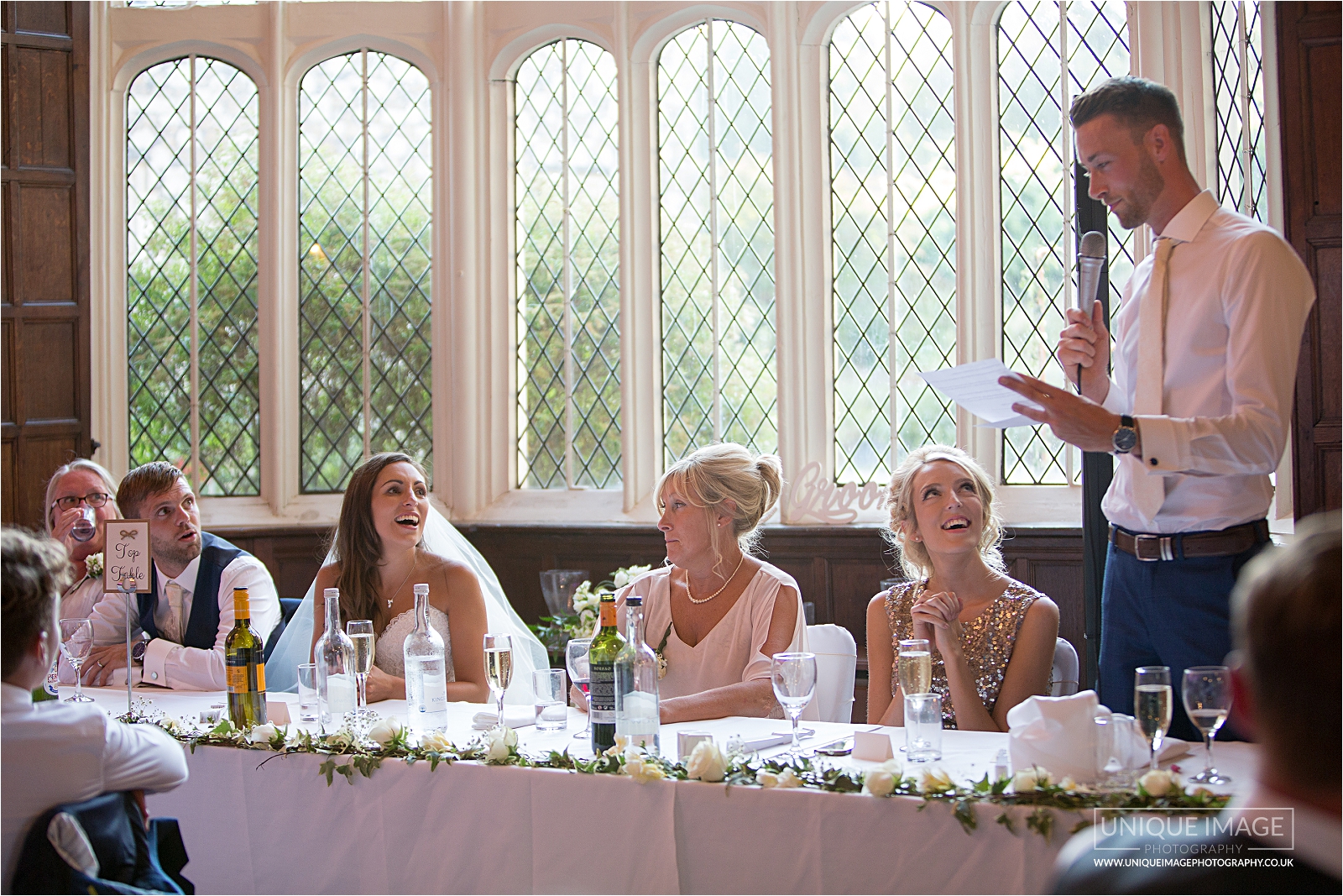 brides brother making a speech