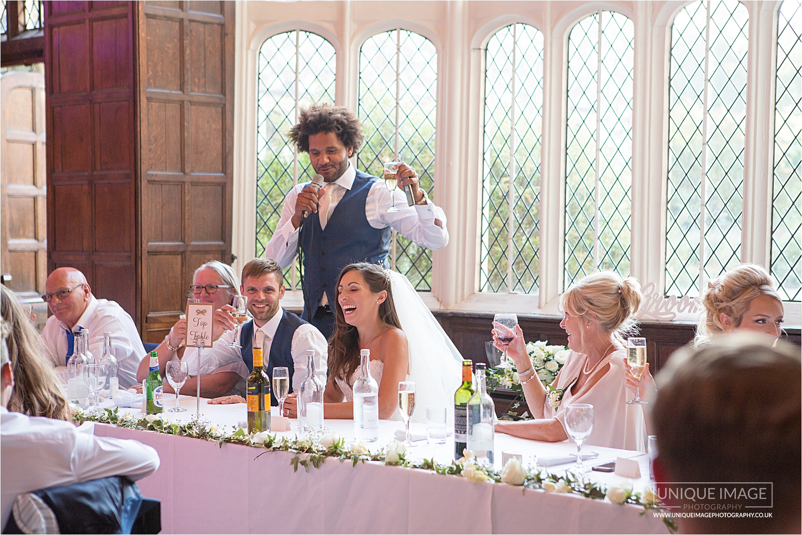 best man making a speech